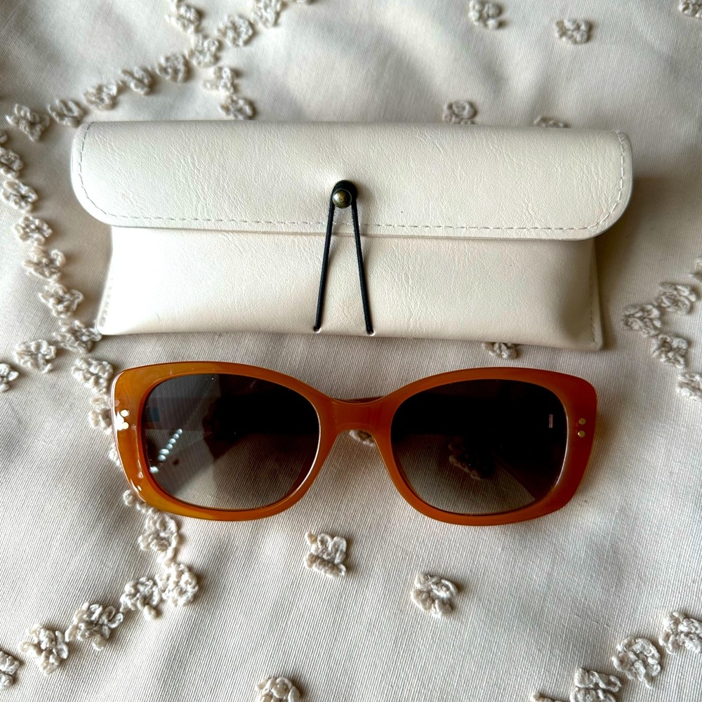 Rust Orange Retro Sunnies